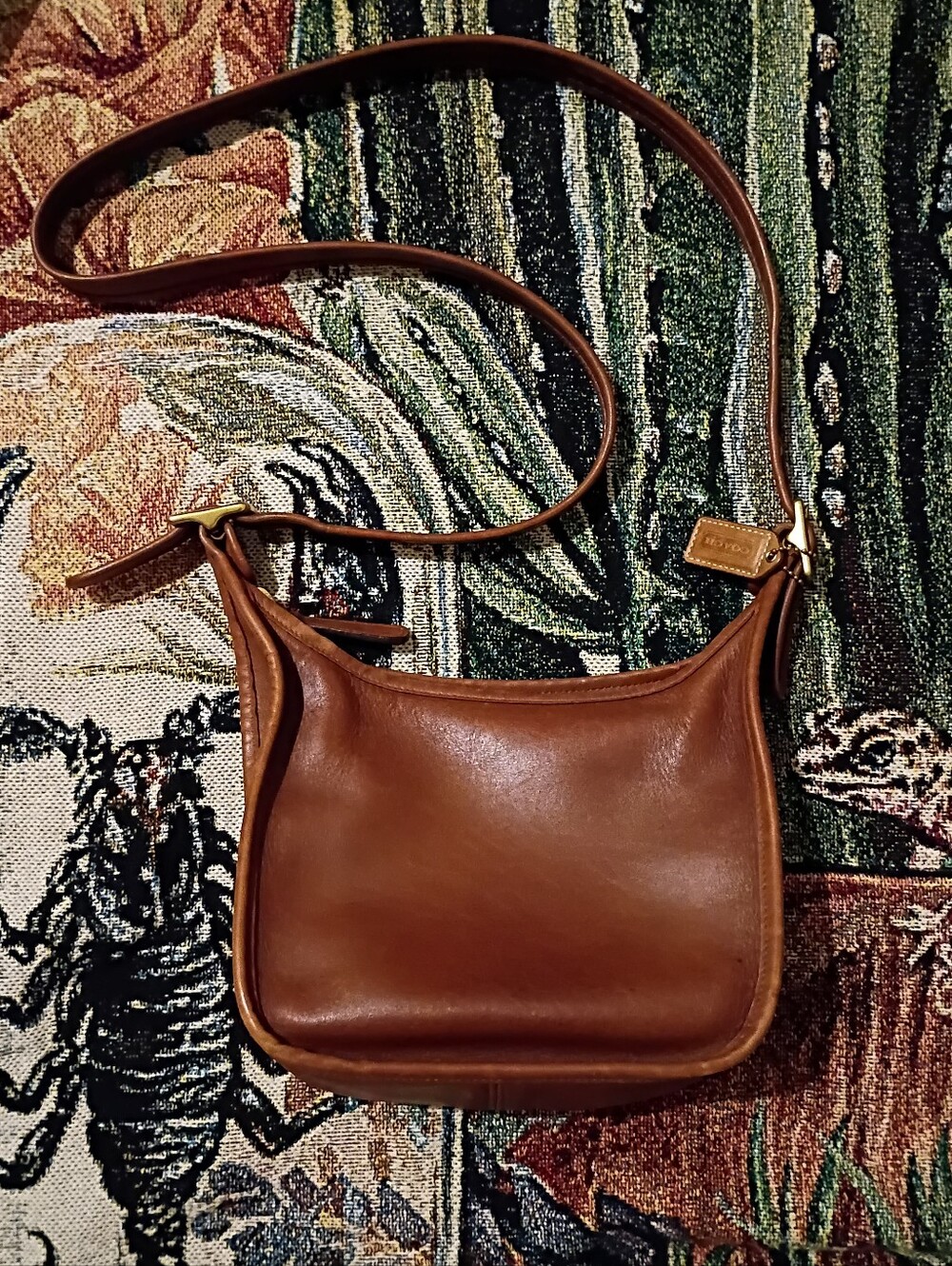 90's Vintage Coach Janice 9950 Leather Shoulder Bag - Picture 2 of 7